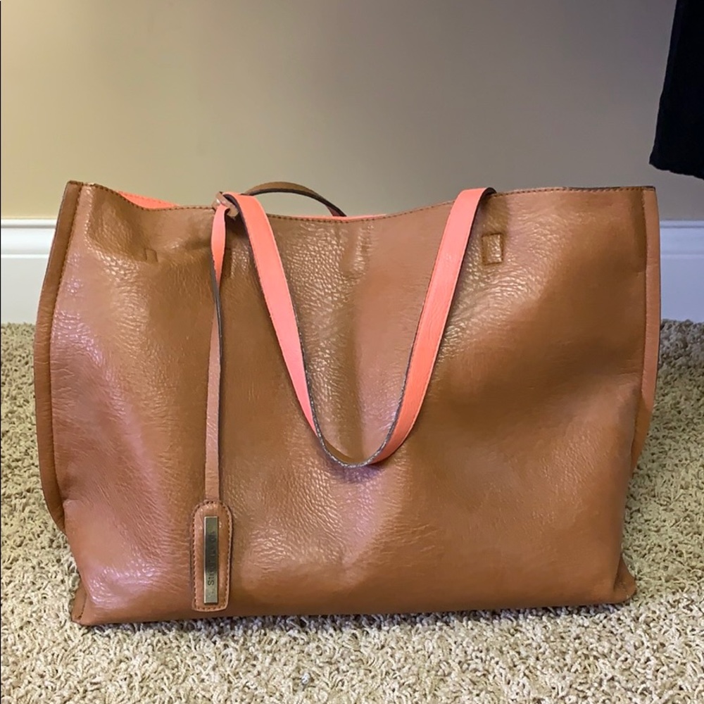 Leather tote💗
